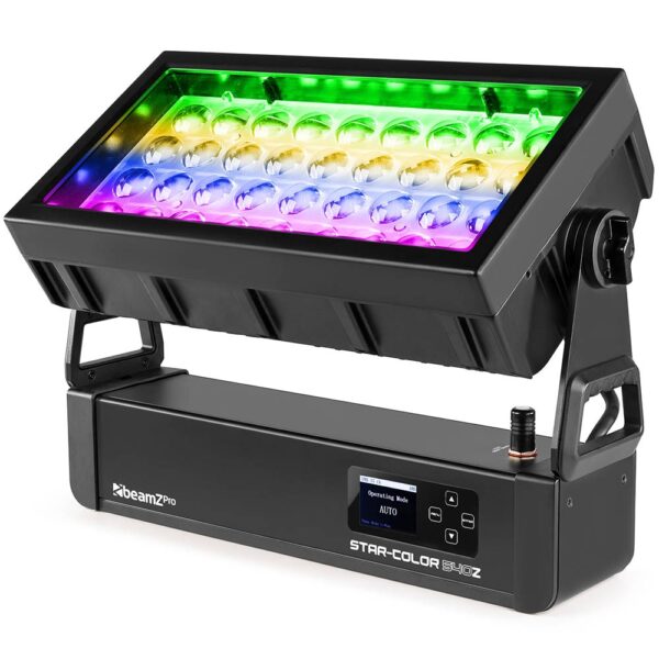 Beamz Star Colour 540Z Outdoor LED Wash Light with Zoom - Image 3