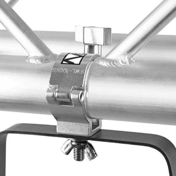 Beamz BC50-100N Slimline Half Coupler 100kg Aluminium - Image 4