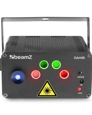 BeamZ Dahib Double RG Gobo Laser System with Blue LED
