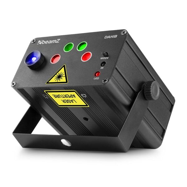 BeamZ Dahib Double RG Gobo Laser System with Blue LED - Image 4
