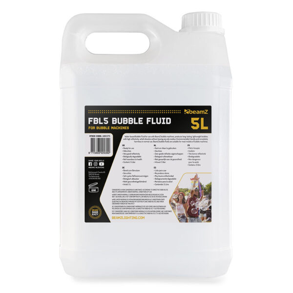 Beamz FBL5 Bubble Fluid - 5L