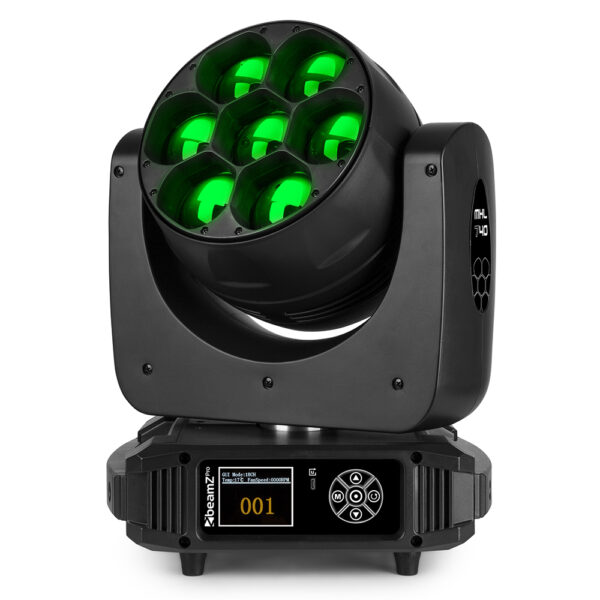 BeamZ Pro MHL740 Moving Head Zoom 7x40W - Image 3