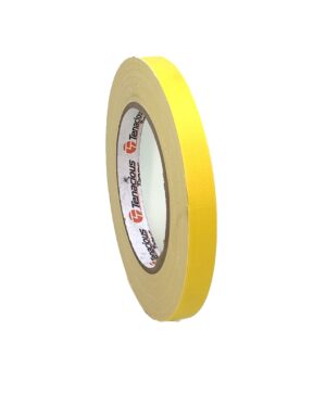 Tenacious K160 Cloth Tape Camera Matt Yellow 12mm x 25m (352 equivalent)