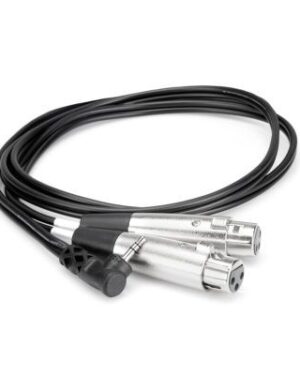 Hosa Y Cable 3.5mm TRS - XLR3F 2Ft | 0.6m