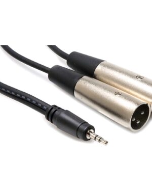 Hosa Y Cable 3.5mm TRS - XLR3M 3Ft | 0.9m