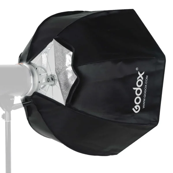 Godox Umbrella Octa Softbox 95cm With Grid S-Type Mount - Image 6