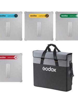 Godox KNOWLED Liteflow 50 4 Piece Kit + Cloth Bag