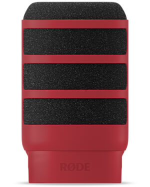 Rode WS14 Red Pop Filter for Podmic and Podmic USB