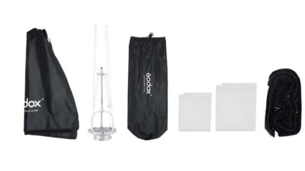 Godox Umbrella Octa Softbox 120cm With Grid S-Type Mount - Image 2