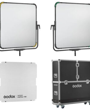 Godox KNOWLED Liteflow 100 4 Piece Kit + Hard Case