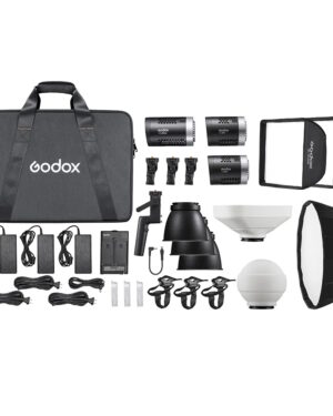 Godox ML-KIT2 1xML60B & 2 x ML30 Bi-Colour 3 Head LED Light Kit