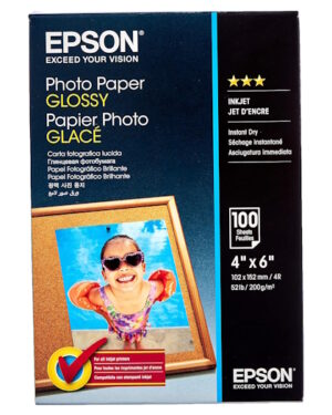 Epson Photo Paper Glossy 4" x 6" 200gsm 100 Sheets