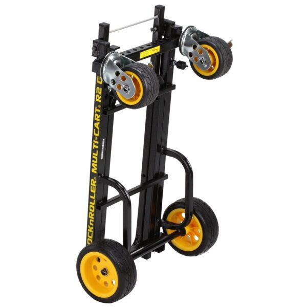 Rocknroller Multicart R2G "Microglider" with Ground Glider Wide Casters (Transports up to 160kg)