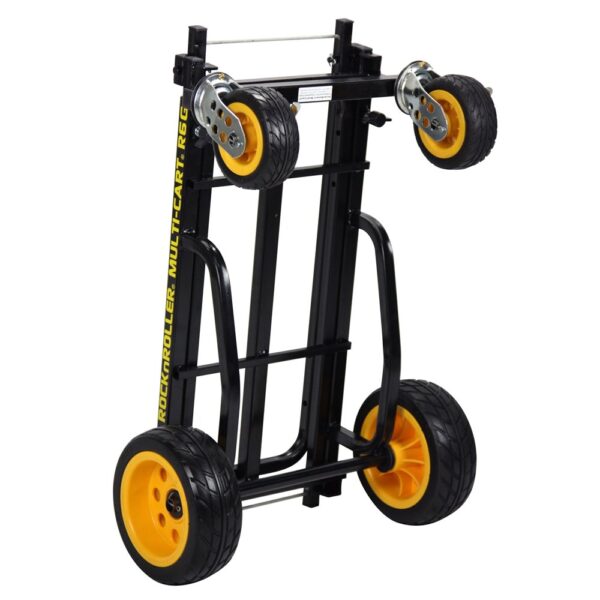 Rocknroller Multicart R6 "Mini" with Ground Glider Wide Casters (Transports up to 225kg)