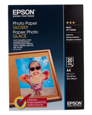 Epson Photo Paper Glossy A4 200gsm 20 Sheets