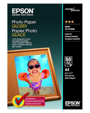 Epson Photo Paper Glossy A4 200gsm 50 Sheets