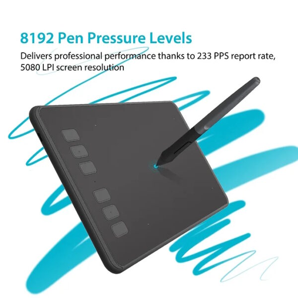 Huion Pen Tablet Inspiroy H640P - Image 3
