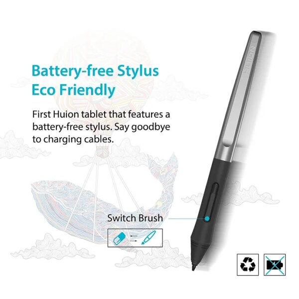Huion Pen Tablet Inspiroy H950P - Image 3