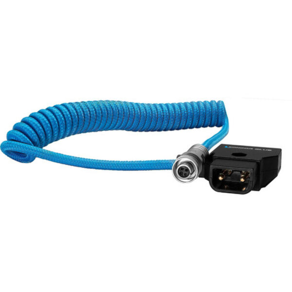 Kondor Blue Coiled D-Tap To 4 Pin Portkeys Monitor BM5/HH7/HS7T