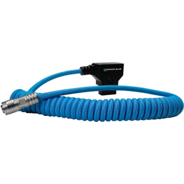 Kondor Blue Coiled D-Tap To 4 Pin Portkeys Monitor BM5/HH7/HS7T - Image 3