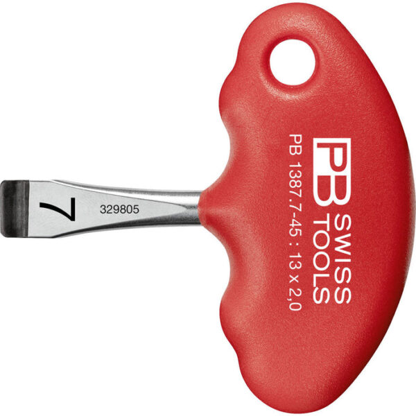 PB Swiss Tools 2mm Cross-Handle Slotted Screwdriver