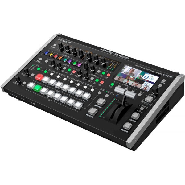 Roland V-80HD Direct Streaming Video Switcher + Graphics Presenter - Image 4
