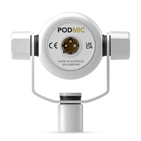 Rode PodMic Dynamic Podcasting Microphone (White) - Image 2