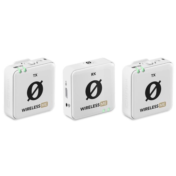 Rode Wireless ME Dual Compact Wireless Microphone System (White) - Image 2