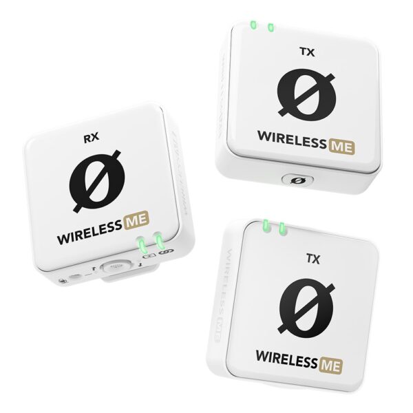 Rode Wireless ME Dual Compact Wireless Microphone System (White) - Image 3