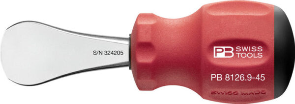 PB Swiss Tools Coin-Driver Swissgrip Stubby Handle for Slotted Screws