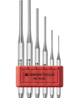 PB Swiss Tools Pin, Drift & Octagonal Punch Set, 6 pce
