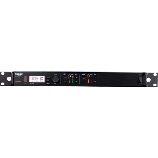 Shure ULXD4D Dual-Channel Digital Wireless Receiver (H51: 534 to 598 MHz)
