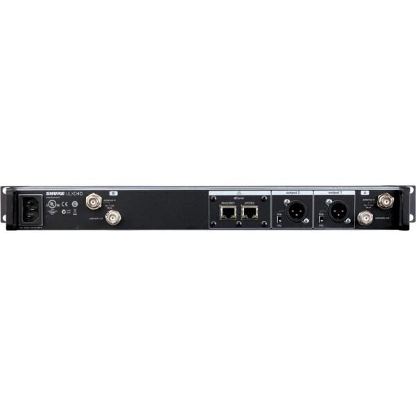 Shure ULXD4D Dual-Channel Digital Wireless Receiver (H51: 534 to 598 MHz) - Image 2