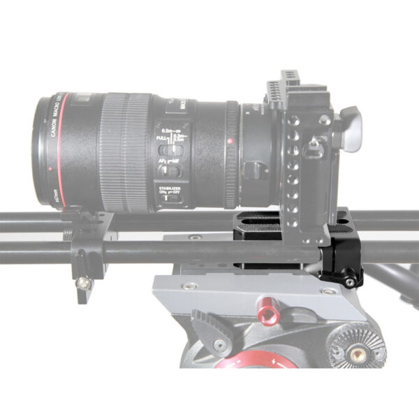SmallRig Bottom Mount Plate with Dual 15mm Rod Clamp 1674 - Image 7