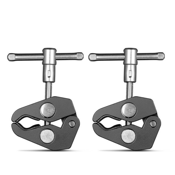 SmallRig Super Clamp with 1/4"-20 and 3/8"-16 Threaded Holes (2pcs) 2058 - Image 5
