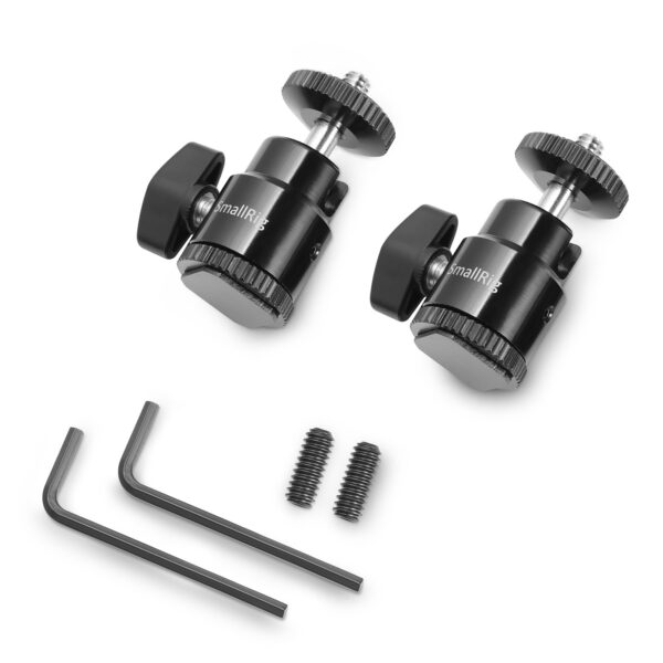 SmallRig Mounting Support Kit with 1/4"-20 Screw for Camera Hot Shoe (2pcs) 2059 - Image 2