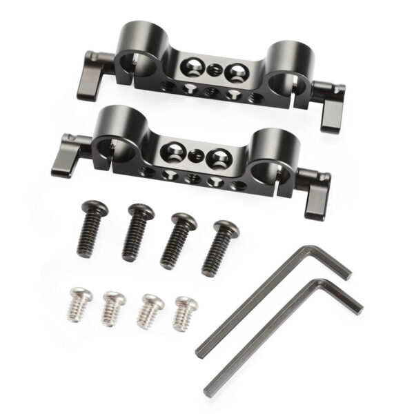 SmallRig Super Lightweight 15mm Rod Clamp (2pcs) 2061