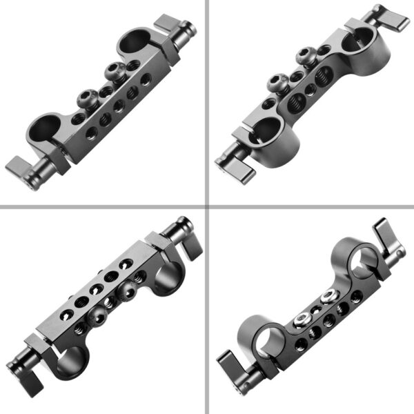 SmallRig Super Lightweight 15mm Rod Clamp (2pcs) 2061 - Image 2