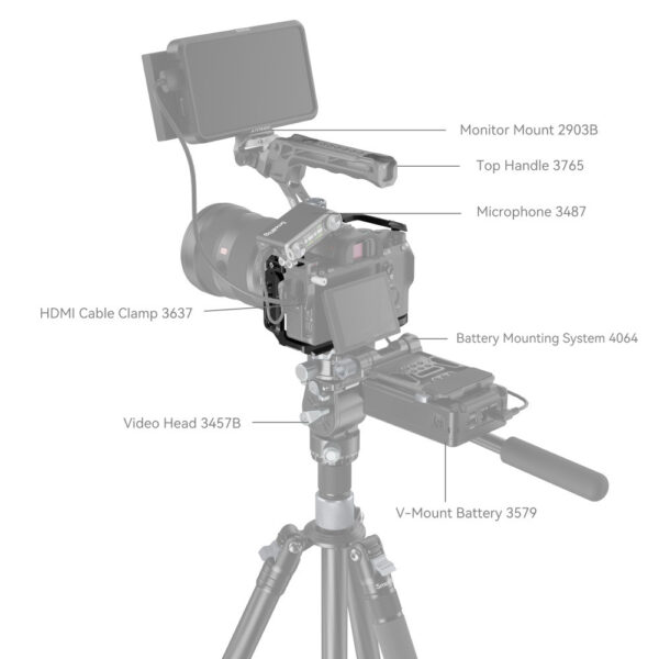 SmallRig Cage for Sony Alpha 7 III / Alpha 7R III 2087D - Image 8