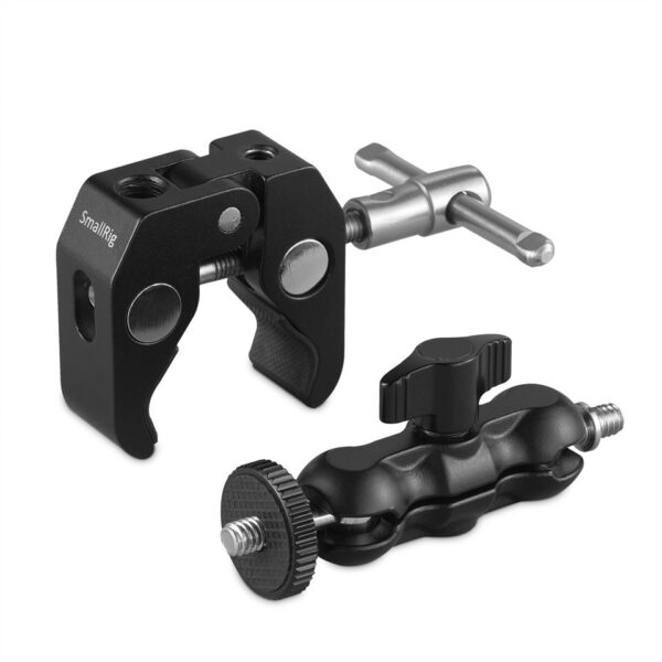 SmallRig Crab-Shaped Super Clamp with Ballhead Magic Arm 2164 - Image 4