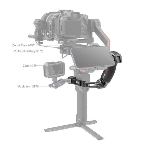 SmallRig Sling Handle for DJI RS 2 / RSC 2 / RS 3 / RS 3 Pro / RS 3 Mini 3028C - Image 6