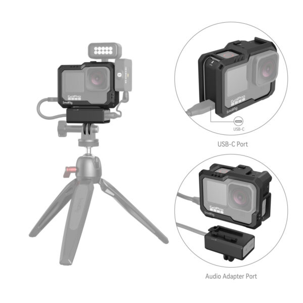 SmallRig Cage Kit for GoPro Hero 12 / 11 / 10 / 9 Black 3083C - Image 6