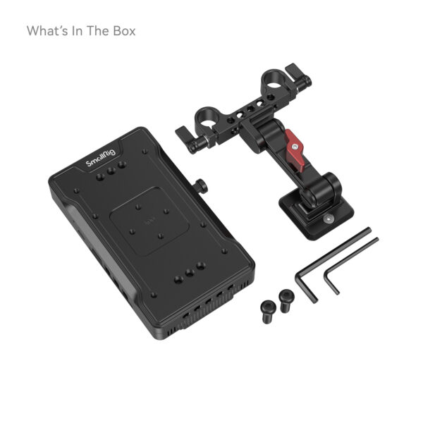 SmallRig Advanced V-Mount Battery Mount Plate with Adjustable Arm 3204B - Image 6