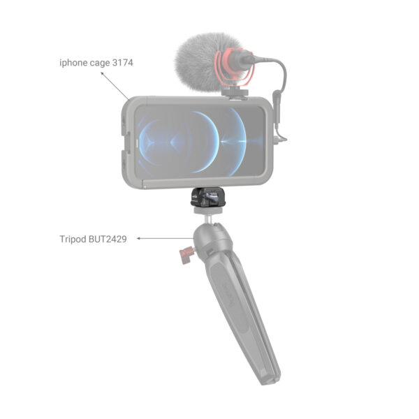SmallRig Drop-in HawkLock Universal mini Quick Release Plate and Clamp 3513C - Image 7