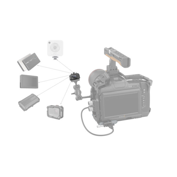 SmallRig Drop-in HawkLock Universal mini Quick Release Plate and Clamp 3513C - Image 9