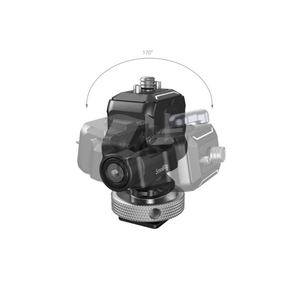 SmallRig Drop-in HawkLock mini Quick Release Monitor Mount with Cold Shoe 3514C - Image 6