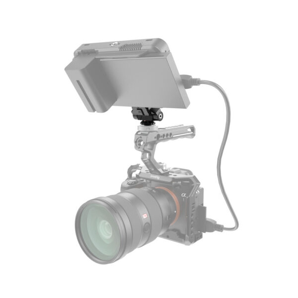 SmallRig Drop-in HawkLock mini Quick Release Monitor Mount with Cold Shoe 3514C - Image 8