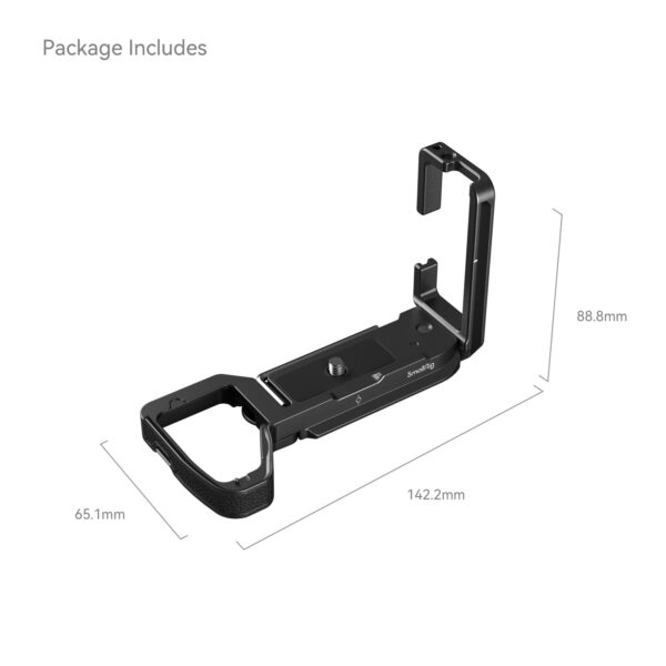 SmallRig L-Bracket for Sony Alpha 7R V / Alpha 7 IV / Alpha 7S III / Alpha 1 / Alpha 7R IV / Alpha 9 II 3660B - Image 2