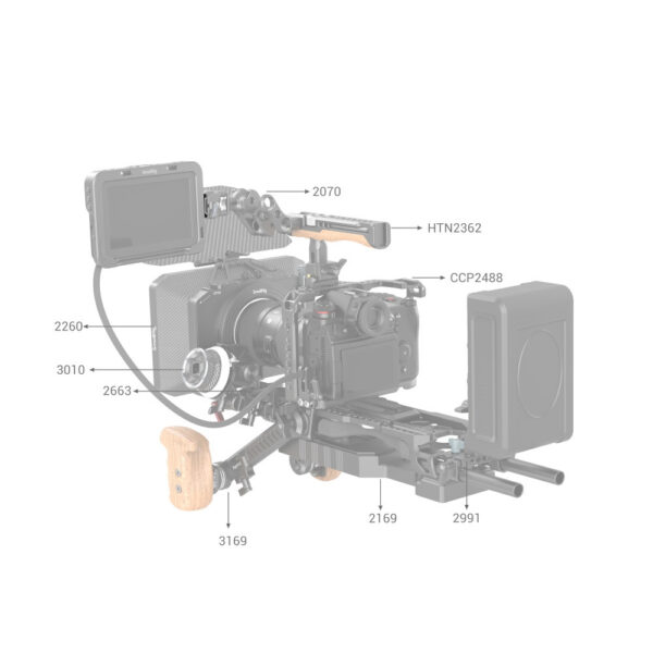 SmallRig Drop-in HawkLock mini Universal Quick Release Top Mount Plate 3730C - Image 6