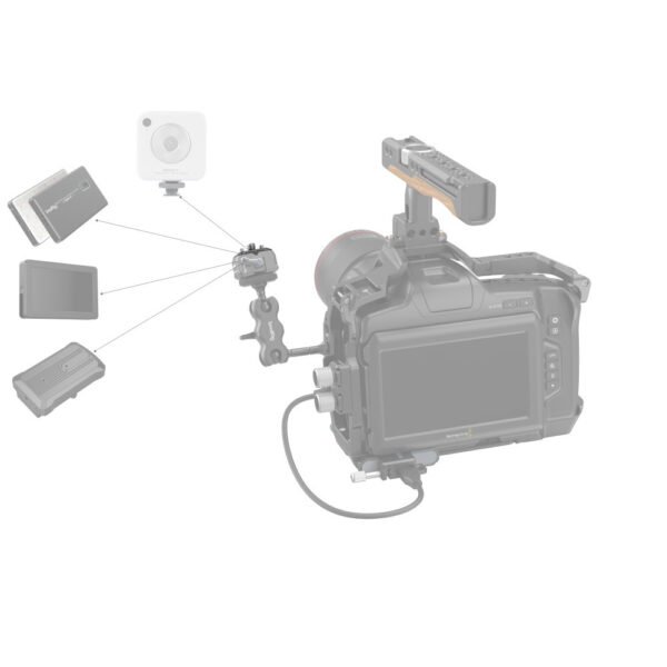 SmallRig Drop-in HawkLock mini Universal Quick Release Top Mount Plate 3730C - Image 7